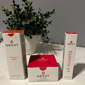 NEXXT Vitamin C Serum - Lip mask - Lip Plumper BUNDLE 🍑✨